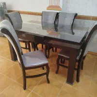 میز غذاخوری شیش نفره