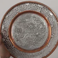 دیوارکوب مسی قدیمی، ظروف و دکوری های عتیقه