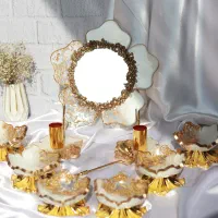 هفت‌سین رزینی لاکچری دست‌ساز