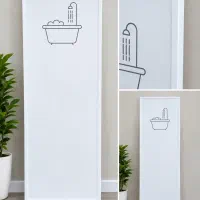 درب حمام pvc ضد رطوبت طرح دار