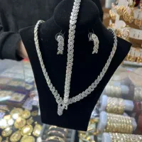 سرویس استیل نقره ایی عروس