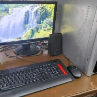 ست کامل ( کیس و مانیتور و موس و کیبورد و بلندگو )