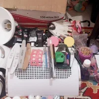 وسایل صفرتا صد کامل کامل کاشت ناخن