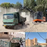 حمل نخاله وگودبرداری فروش خاک تمیز وماسه الغدیر|خدمات حمل و نقل|قم, شاه ابراهیم|دیوار