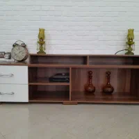 میز تلویزیون چوبی ابعاد طول 190، عرض 50، ارتفاع 60