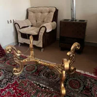 مبل استیل ۹نفره در حد سالم،،چوب راش|مبلمان خانگی و میز عسلی|محمدشهر, عباس آباد|دیوار