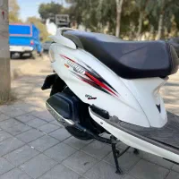ویگو مدل ۹۷سفید بدون زمین خوردگی|موتورسیکلت|تهران, کیانشهر|دیوار