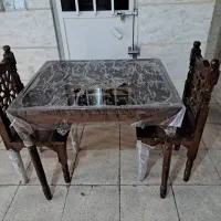 میز نهار خوری چوبی