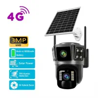 دوربین سیمکارتی خورشیدی 2 لنز 3 تصویر 10 مگ TS21|دوربین مداربسته|تهران, سازمان برنامه جنوبی|دیوار