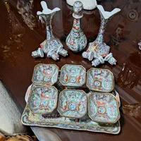 ظروف کمیاب گلمرغی تزئینی دکوری گل مرغی|صنایع دستی و سایر لوازم تزئینی|مشهد, آزادشهر|دیوار