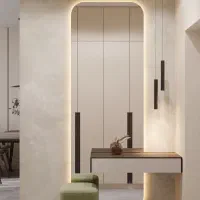 آینه قدی کنسول نیم دایره|بوفه، ویترین، کنسول|شیراز, شهرک سعدی|دیوار