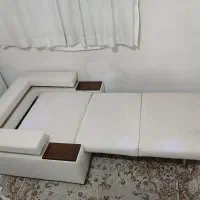مبل تخت خواب شو با پشتی