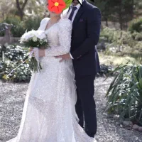لباس عروس سایز ۳۸