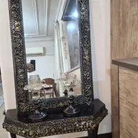 آینه کنسول و شمعدان