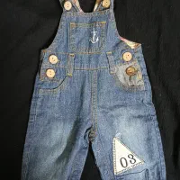 لباس نوزادی رامپر سرهمی تاپ و شرت پیشیندی