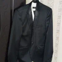 کت و شلوار مشکی مردانه سایز 50