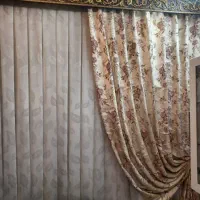 پرده دست دوم تمیز|پرده، رانر، رومیزی|قم, زنبیل آباد|دیوار