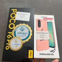 دو عدد گوشی اکبند A26 و Poco F6 pro