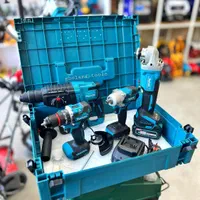 پک دریل ۴ عددی شارژی بتن کن فرز بوکس ماکیتا 148