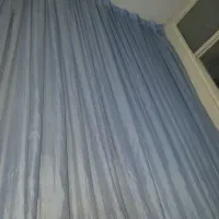 پر ده حریر شاین آبی