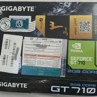 کارت گرافیک Gt710 - 2G DDR5-برند گیگابایت-در حد نو