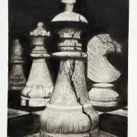 سیاه قلم سفارشی هنر شما در قاب