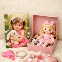 (هدیه روز دختر) چاپ انواع پازل با عکس دلخواه