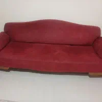 مبل راحتی ۴ نفره تختخوابشو|مبلمان خانگی و میز عسلی|اراک, |دیوار