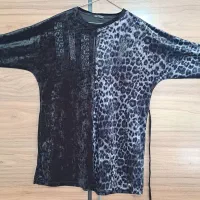 پیراهن مشکی مخملی نو