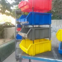 تولیدات پالت پلاستیکی جعبه ابزار(مدل کمپرسی،قفسه)|فروشگاه و مغازه|تهران, خرمشهر|دیوار