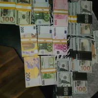 اسکناس سینمایی دلار پوند و یورو تزئینی