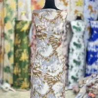 پارچه ابریشم رومانی طرح ۱۰