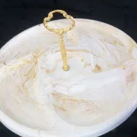 سینی پذیرایی‌ و اردو‌ خوری ‌سنگ‌مصنوعی|صنایع دستی و سایر لوازم تزئینی|اصفهان, قهجاورستان|دیوار