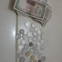 سکه ها محمدرضا شاه و رضا شاه واسکناس|کلکسیون سکه، تمبر، اسکناس|طاهرگوراب, |دیوار