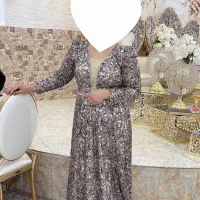 پیراهن مجلسی تمام کار شده سایز۴۲ تا ۴۴