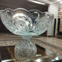 میوه خوری بزرگ کریستال امریکایی  طرح ستاره|ظروف سرو و پذیرایی|تهران, دروس|دیوار