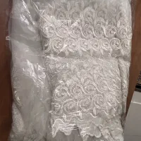 ۱۲متر پرده گیپور|پرده، رانر، رومیزی|مشهد, فرهنگیان (شهرک غرب)|دیوار