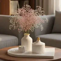 ست کامل و شیک گلدان هدیه خاص|صنایع دستی و سایر لوازم تزئینی|بیرجند, |دیوار