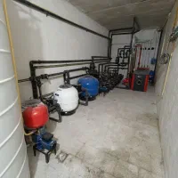 تاسیسات لوله کشی موتورخانه استخر جکوزی مشهد