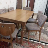 غذا خوری چوب نو