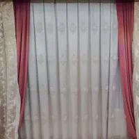 پرده همراه با والان سالم و در حد نو|پرده، رانر، رومیزی|اسلام‌شهر, شهرک توحید|دیوار