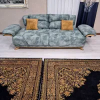 کاناپه تخت شو ۲عدد در حد آکبند(زیرقیمت)|مبلمان خانگی و میز عسلی|تهران, گلستان (شهرک راه آهن)|دیوار