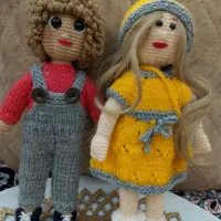 عروسک بافتنی|اسباب‌‌بازی|زنجان, |دیوار