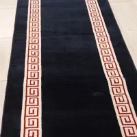 فرش تشریفاتی قرمز مشکی سبز