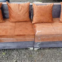 مبل ال کنج در رنگ بندی کامل