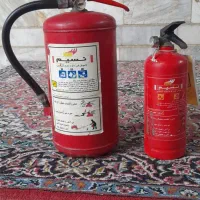 کپسول آتش نشانی.  سالم و قابل شارژ