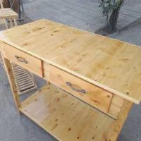 کافه بار چوبی - کنسول چوب روس