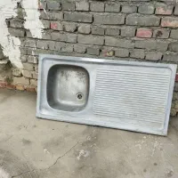 سینک ظرفشویی|آب‌چکان و نظم‌دهنده ظروف|خوی, |دیوار