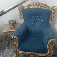 مبل ۸ نفره استیل همراه عسلی|مبلمان خانگی و میز عسلی|همدان, |دیوار