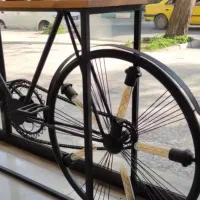 میز کنسول دوچرخه ای برای خانه یا دفتر کار